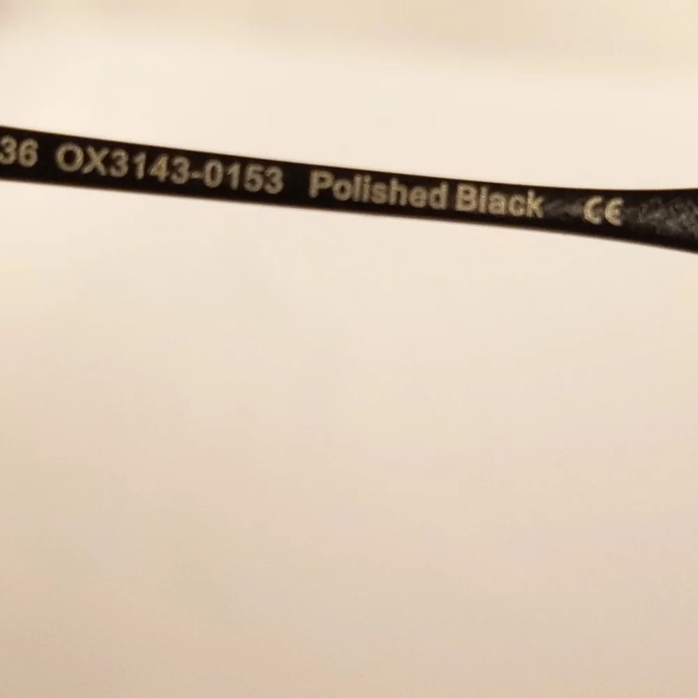 Oakley Drill Bit 0.5 Frames OC3143-0453 Polished Black 53-18-136 - Picture 7 of 7